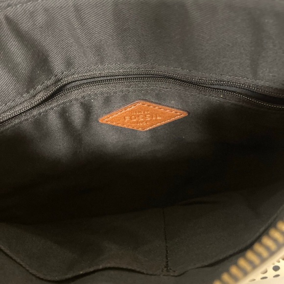 Fossil Brand Tote Bag And Matching Purse Polka Dot Set - Picture 8 of 8